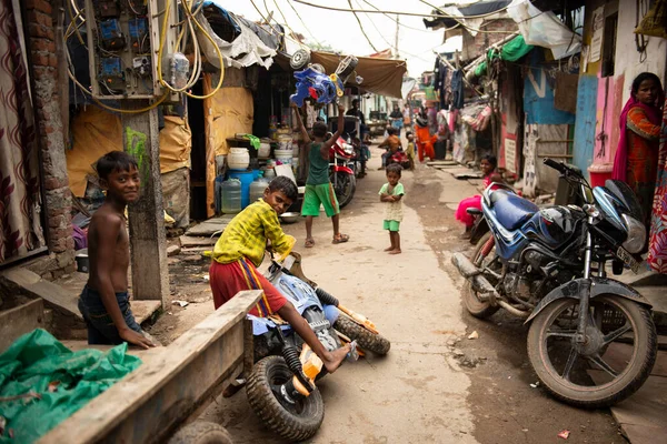 Kathmandu Nepal Circa January 2018 Market Streets Hoi Vietnam — Stock Photo, Image