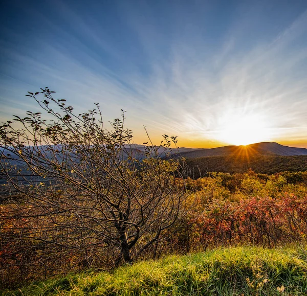 Vista Para Parque Nacional Shenandoah — Fotografia de Stock