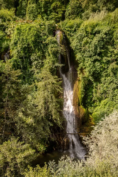 Cascada Marmore Cuando Cierra Más Alta Europa —  Fotos de Stock