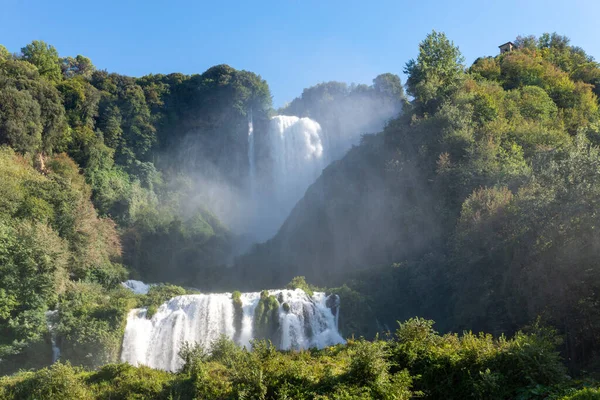 Cascada Marmore Terni Más Alta Europa —  Fotos de Stock