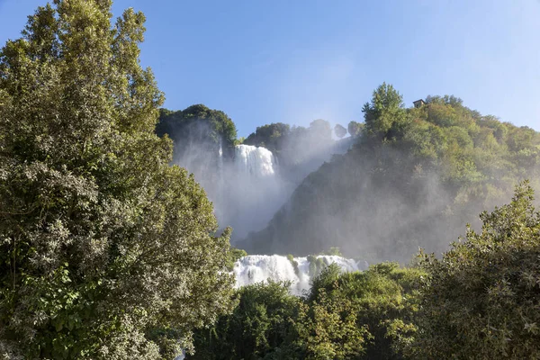 Cascada Marmore Terni Más Alta Europa —  Fotos de Stock