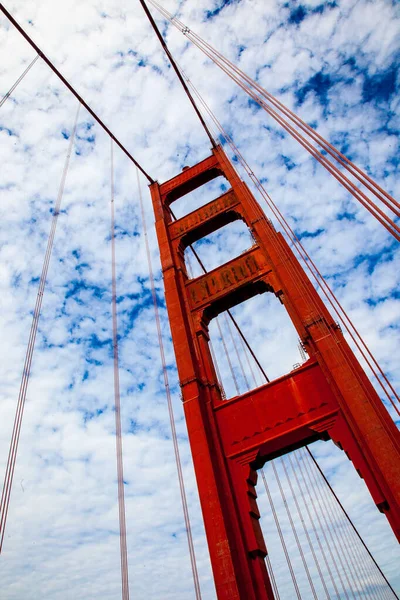 Ponte São Francisco Sua Cor Avermelhada Característica — Fotografia de Stock