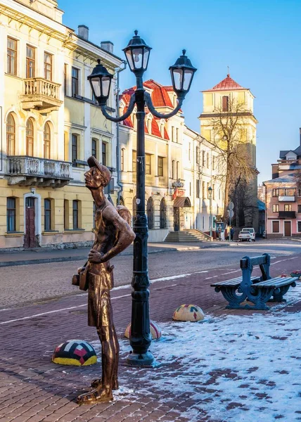 Kamianets Podilskyi Ucraina 2020 Monumento Turistico Sulla Strada Centrale Del — Foto Stock