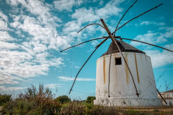 ヴェジェ フロンテーラの伝統的な風車 素敵なスペインの村 — ストック写真