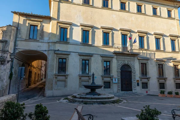 Коллесчиполи Италия Сентября 2020 Телематический Университет Площади Рисорджименто Коллесчиполи — стоковое фото