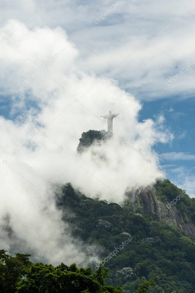 statue of Jesus Christ in Rio de Janeiro, Brazil