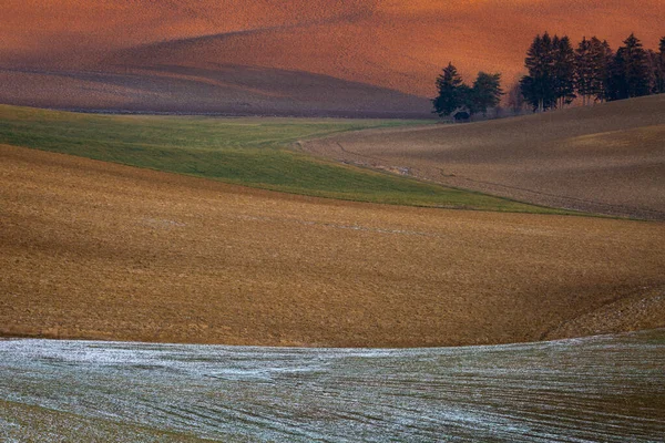 Paisagem Rural Região Turiec Norte Eslováquia — Fotografia de Stock