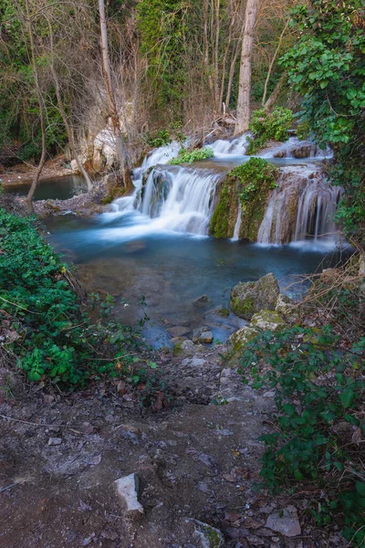 Cascada Aragosa Parque Natural Del Barranco Del Rio Dulce — Stok fotoğraf