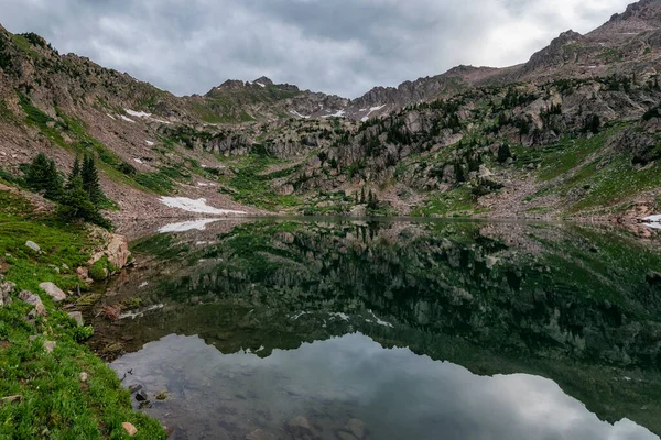 Pitkin Lac Dans Nature Sauvage Nid Aigles Colorado — Photo