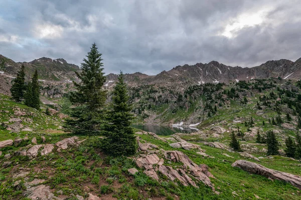 科罗拉多州老鹰巢荒凉的高山景观 — 图库照片