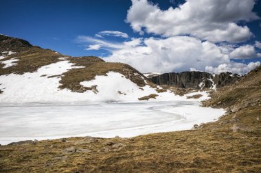 Mount Evans Wilderness, Colorado 'da Zirve Gölü