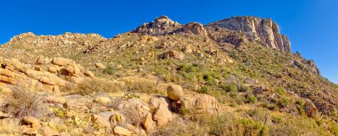 Arizona Prescott Ulusal Ormanı 'ndaki Granit Dağı Zirvesi.