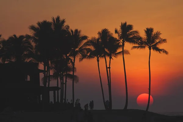 Сунсет Острове Гаваи — стоковое фото