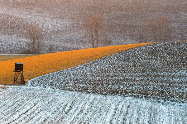 Paysage Rural Région Turiec Dans Nord Slovaquie — Photo