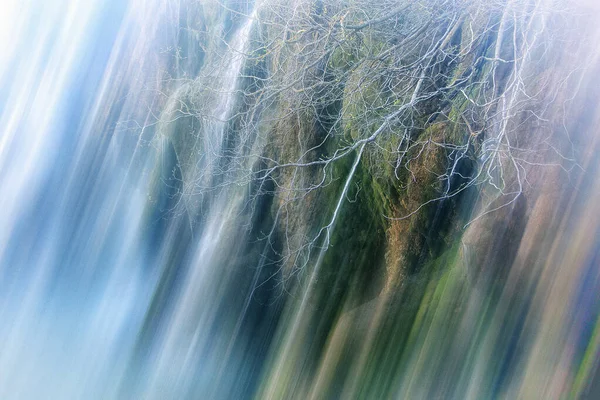 Cuervo River Vega Del Codorno Serrana Cuenca Cuenca Province Castilla — 스톡 사진