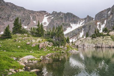 Eagles Nest Wilderness, Colorado 'daki manzara.