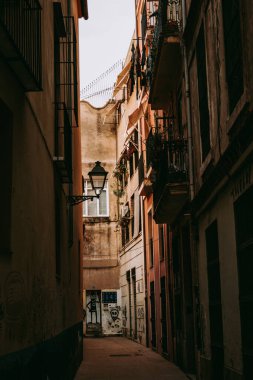 Valencia 'da eski ve dar sokaklar