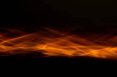 Ateş ve alevlerin soyut görünümü