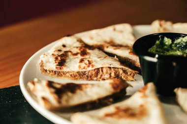 Meksika restoranında Quesadilla