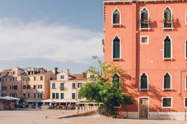 İtalya, Venedik 'teki eski meydan