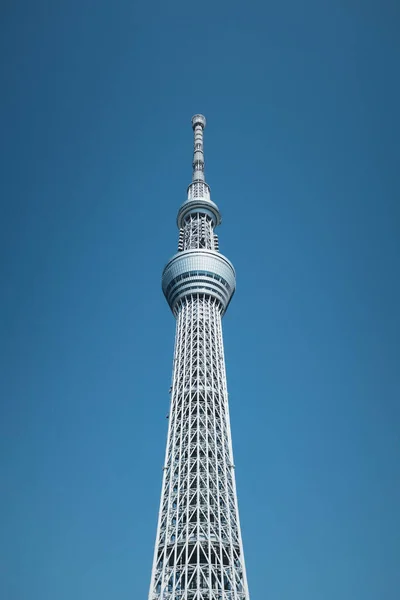 Tokios Skytree Vor Blauem Himmel — Stockfoto