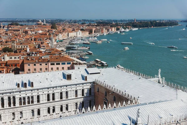 Blick Auf Das Mittelmeer Über Die Skyline Von Venedig — Stockfoto