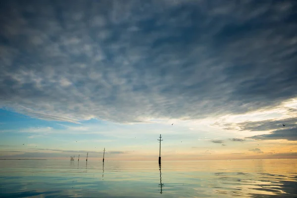 Kayak Féminin Smith Island Dans Maryland — Photo