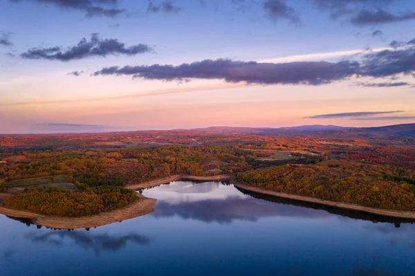 Panoramisch Uitzicht Het Stuwmeer Sabugal Dam Portugal — Stockfoto