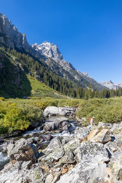 Park Narodowy Grand Teton Wyoming — Zdjęcie stockowe