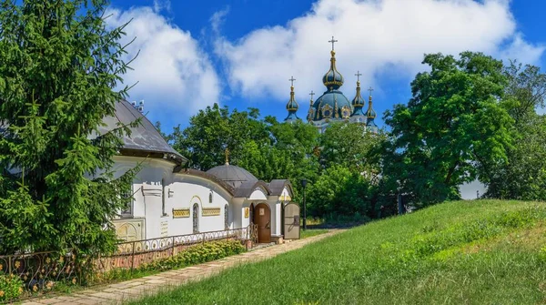 Kiev Ucrania 2020 Iglesia San Nicolás Myra Cerca Los Detinets — Foto de Stock