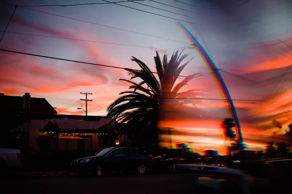 Захід Сонця Полк Можливість Сан Діего — стокове фото