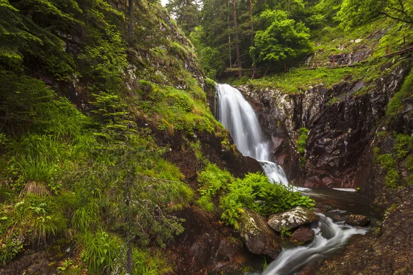 Waterfalls Canyon Erstaunlicher Wasserfall Den Rhodopen — Stockfoto