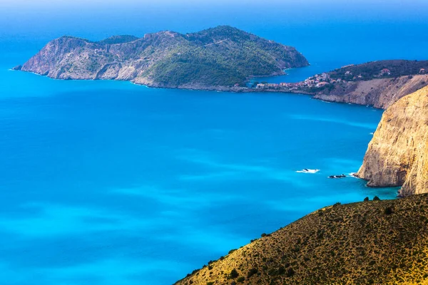Assos Peninsula Kefalonia Grécia Breathtaking Beautiful Kefalonia — Fotografia de Stock