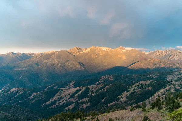 Časné Ranní Světlo Národním Parku North Cascades Washington — Stock fotografie