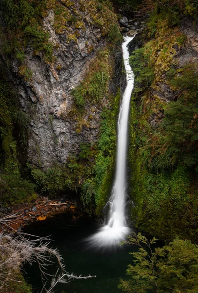 Водоспад Лісі Національного Парку Науель Уапі Патагонії Шляху Серро Байо — стокове фото