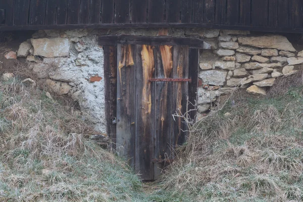 Cave Historique Dans Village Danova Région Turiec Slovaquie — Photo