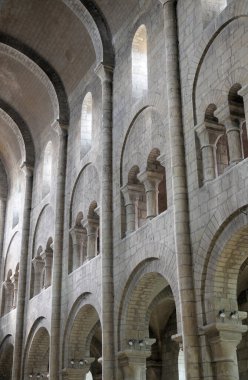 Eglise Saint-Etienne, Nevers, Burgundy, Fransa