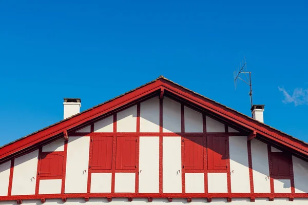 Типичные Здания Страны Басков Красочная Архитектура Эускади — стоковое фото