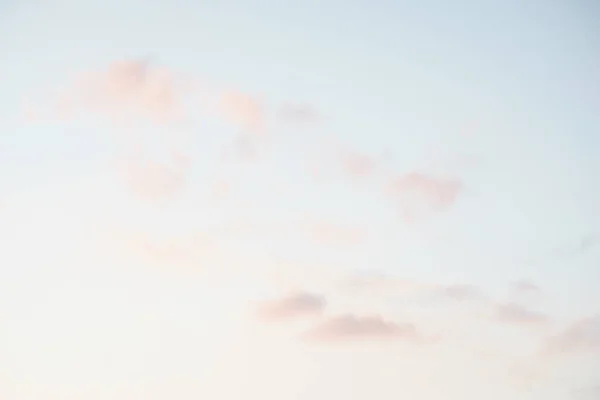 Céu Mágico Baunilha Com Nuvens Cor Rosa Pôr Sol — Fotografia de Stock