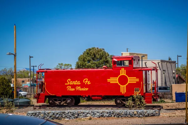 Santa Usa April 2018 Old Fashioned Scenic Railroad Car — Stock Photo, Image