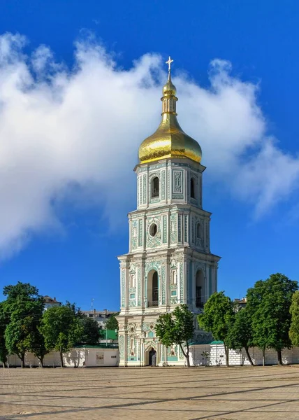 Kiev Ucraina 2020 Cattedrale Santa Sofia Piazza Santa Sofia Kiev — Foto Stock