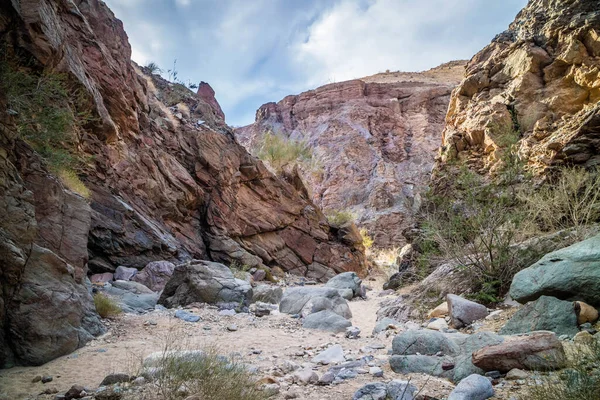 Μια Γραφική Θέα Του Ζωγραφισμένου Canyon Ladder Hike Trail Στο — Φωτογραφία Αρχείου