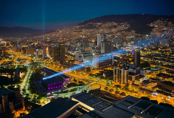 Centro Medellín Plaza Mayor Luz Esperanza —  Fotos de Stock