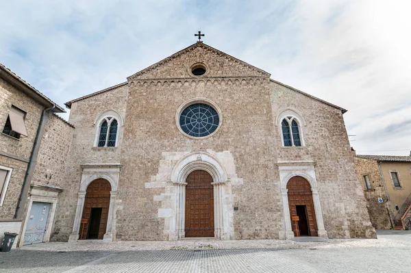 Templom San Francesco Terni Központi Területe Város — Stock Fotó