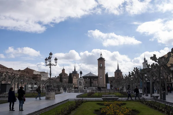 Plaza Mayor Alcal Henares — Foto de Stock