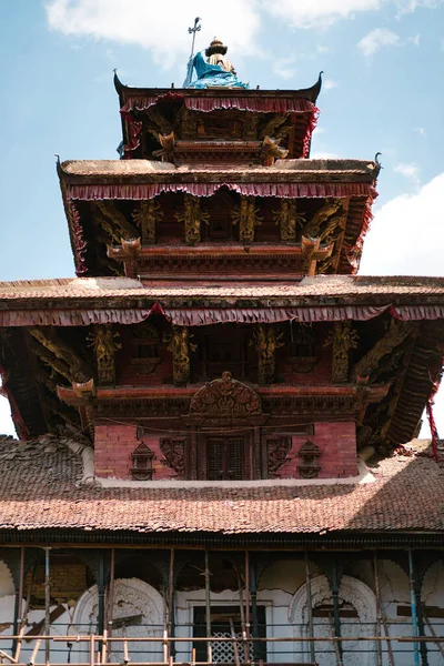 Templos Plaza Taumadhi Bhaktapur Katmandú Nepal — Foto de Stock