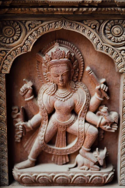 Пам Ятник Буддійської Релігії Храмі Долині Каткманду — стокове фото