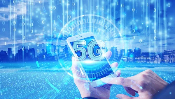 5G network and 5g technology, new generation networks. high-speed mobile Internet, Business, modern technology, internet and networking concept.