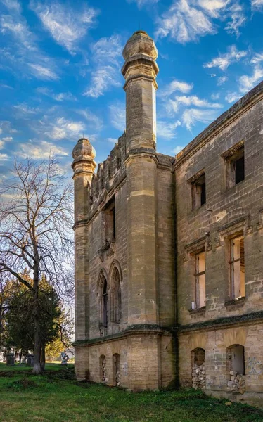 Mansión Kuris Ruinas Castillo Kuris Aldea Petrovka Región Odessa Ucrania — Foto de Stock