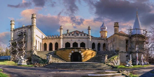 Mansión Kuris Ruinas Castillo Kuris Aldea Petrovka Región Odessa Ucrania — Foto de Stock